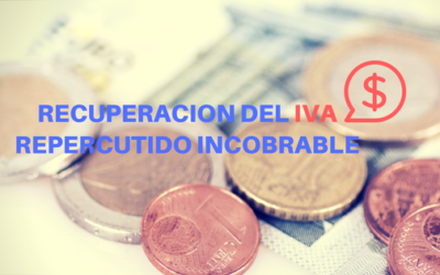 Recuperación del IVA repercutido incobrable (Octubre 2017)