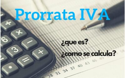 Aplicación práctica de la Regla de Prorrata ¿ que es y como se calcula? (enero 2022)