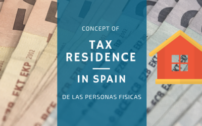 Concept of tax residence in Spain for individuals (April 2016)